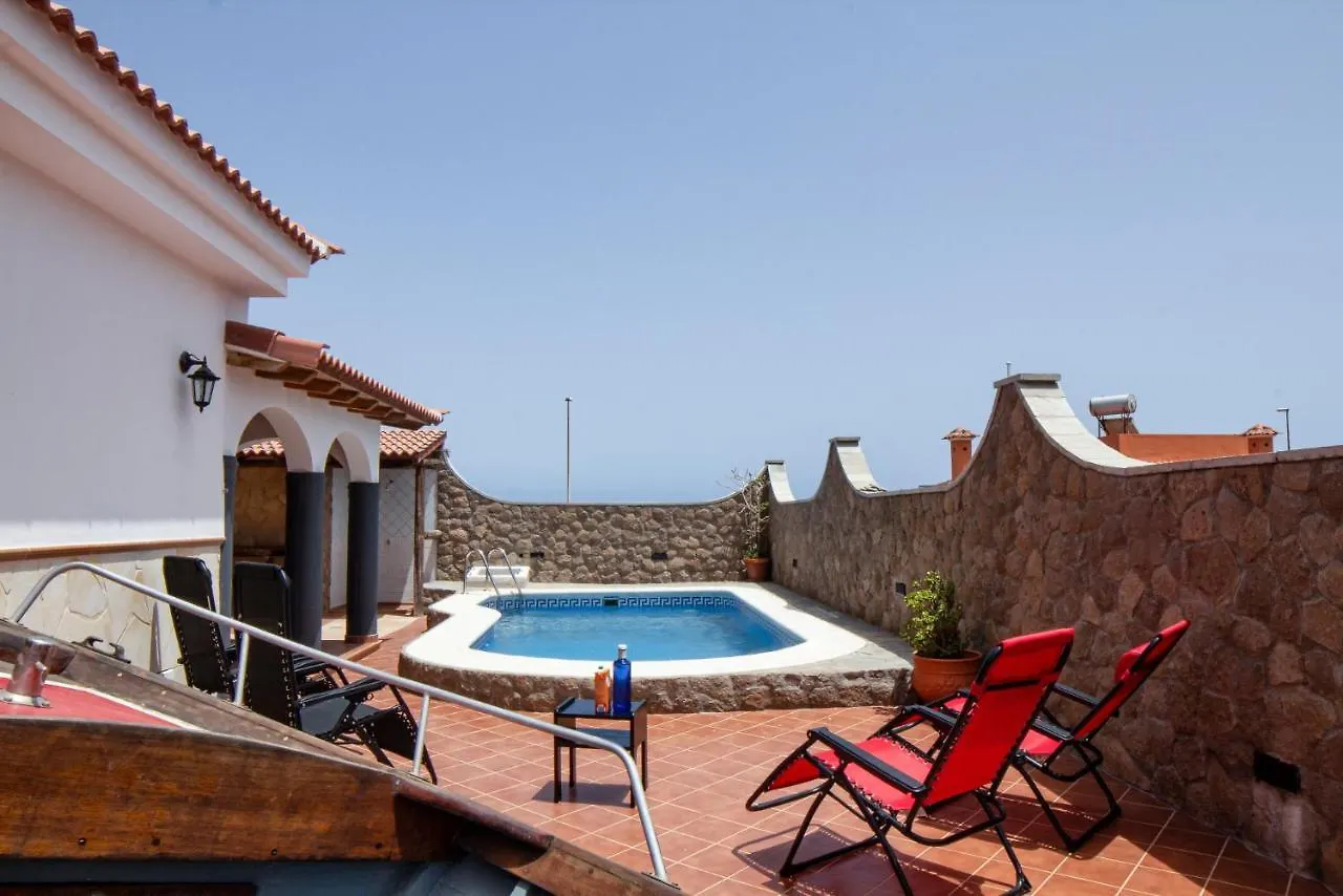 Casa Con Piscina En Tenerife - Vista Mar Y El Teide La Listada Spanien